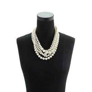 J.Crew Pearl Twisted Hammock Necklace